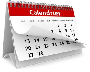 Menu Calendrier